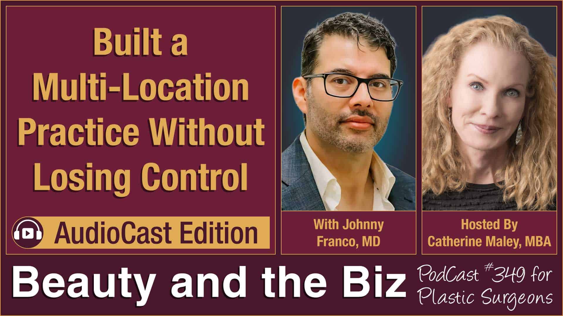 Dr. Johnny Franco on Beauty and the Biz with Catherine Maley